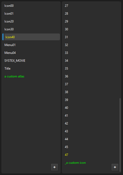 Entry Highlighting